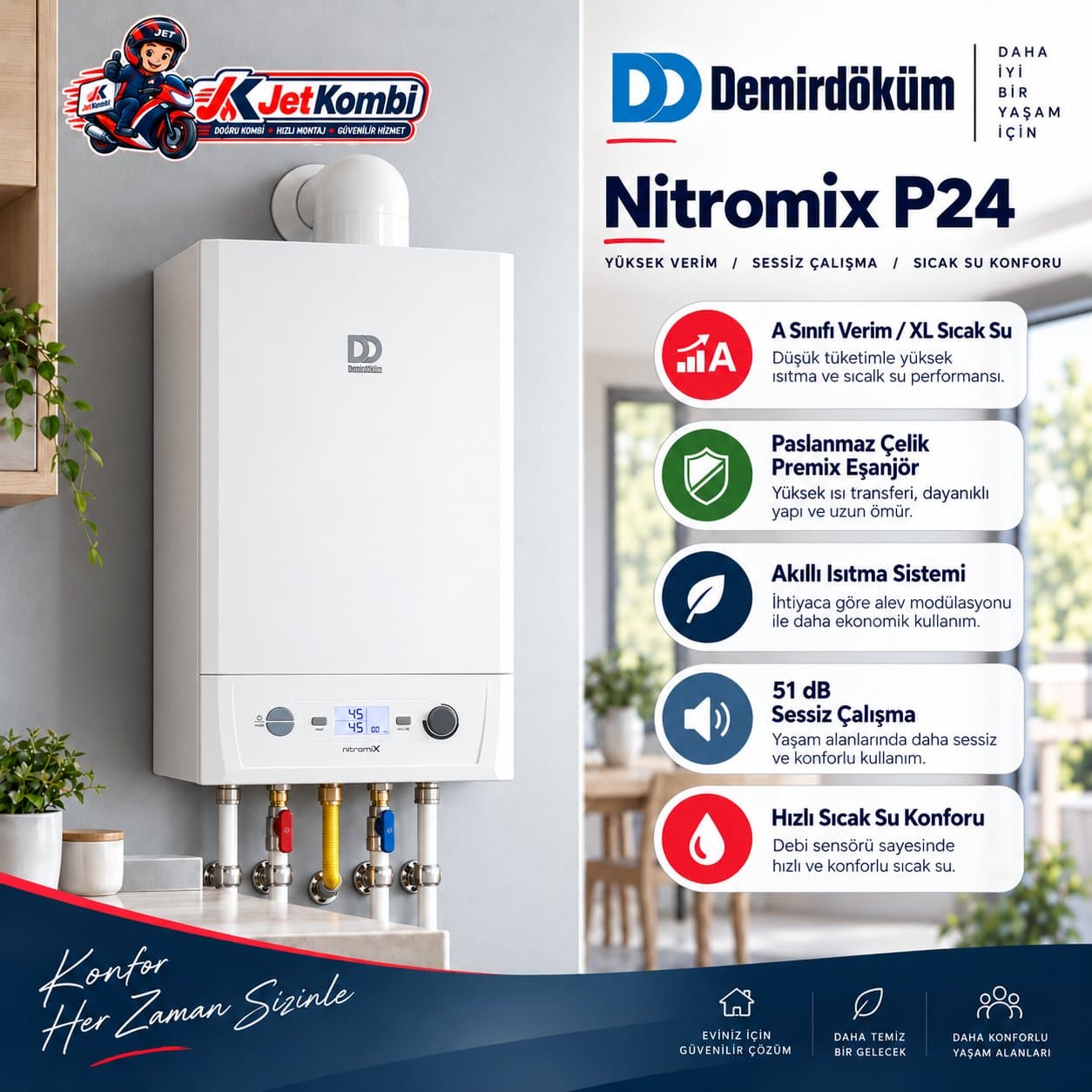 Demirdöküm Nitromix kombi — yer tutucu görsel